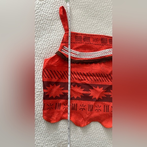 Disney: Girls Moana Dress (Costume)- Size 13-14 - Picture 11 of 16